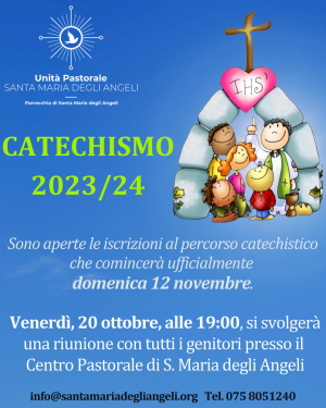 20231018 Iscrizioni Catechismo Post