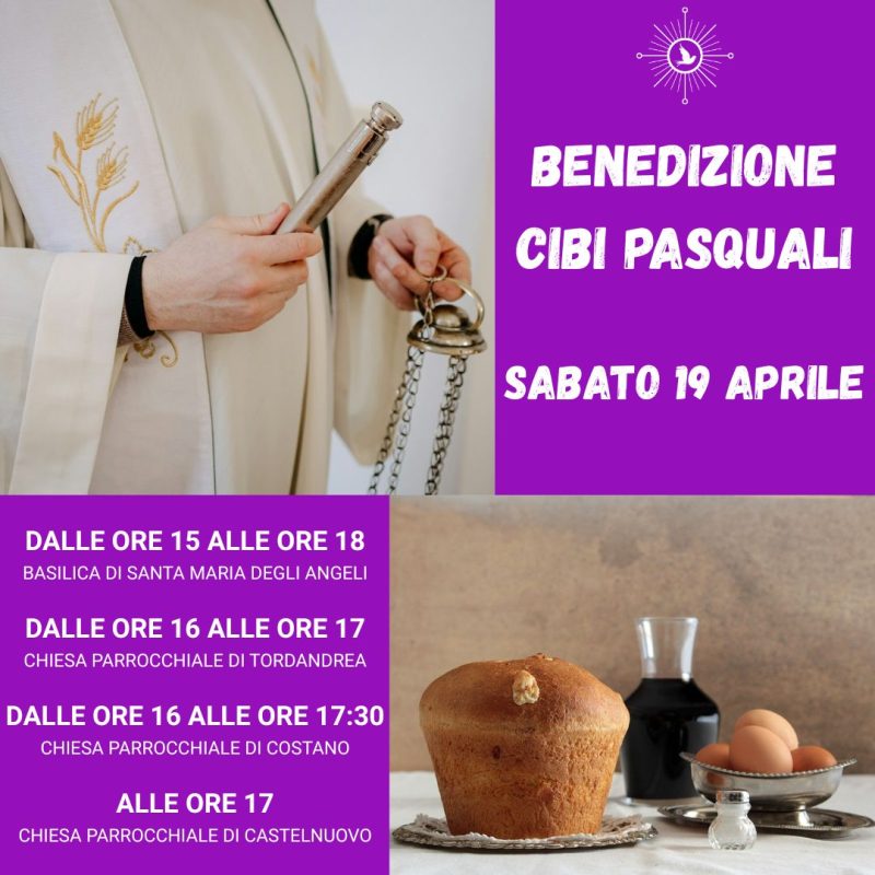 20250416 Benedizione dei cibi