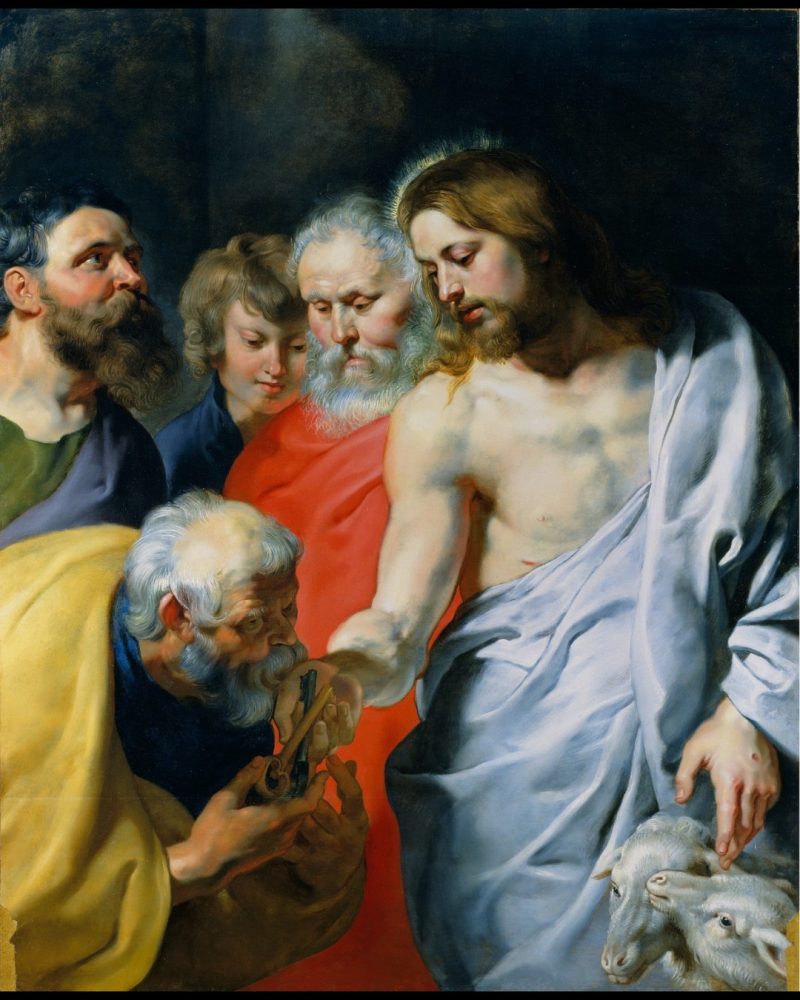 20250504 III di Pasqua Peter_Paul_Rubens_-_Christ's_Charge_to_Peter (1)