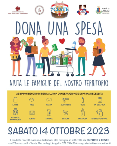 20231014 Locandina raccolta alimentare