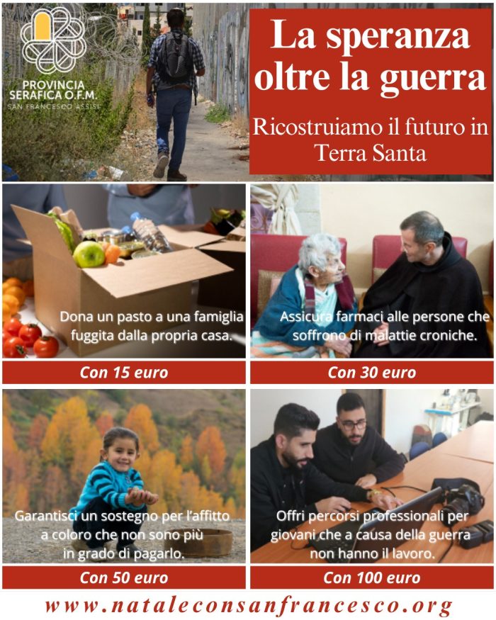 20231221 Ricostruiamo il futuro in Terra Santa