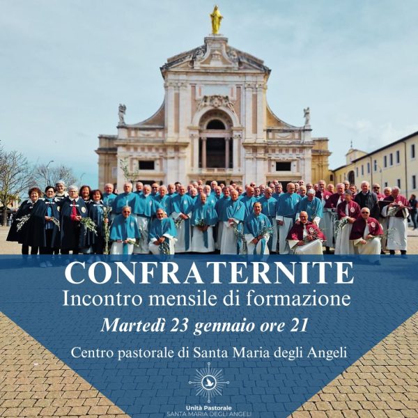 20240116 Confraternite incontro mensile di formazione