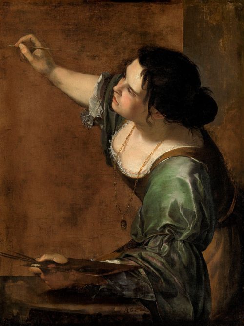 20240308 Festa della donna Autoritratto come allegoria della pittura_Artemisia_Gentileschi_WS