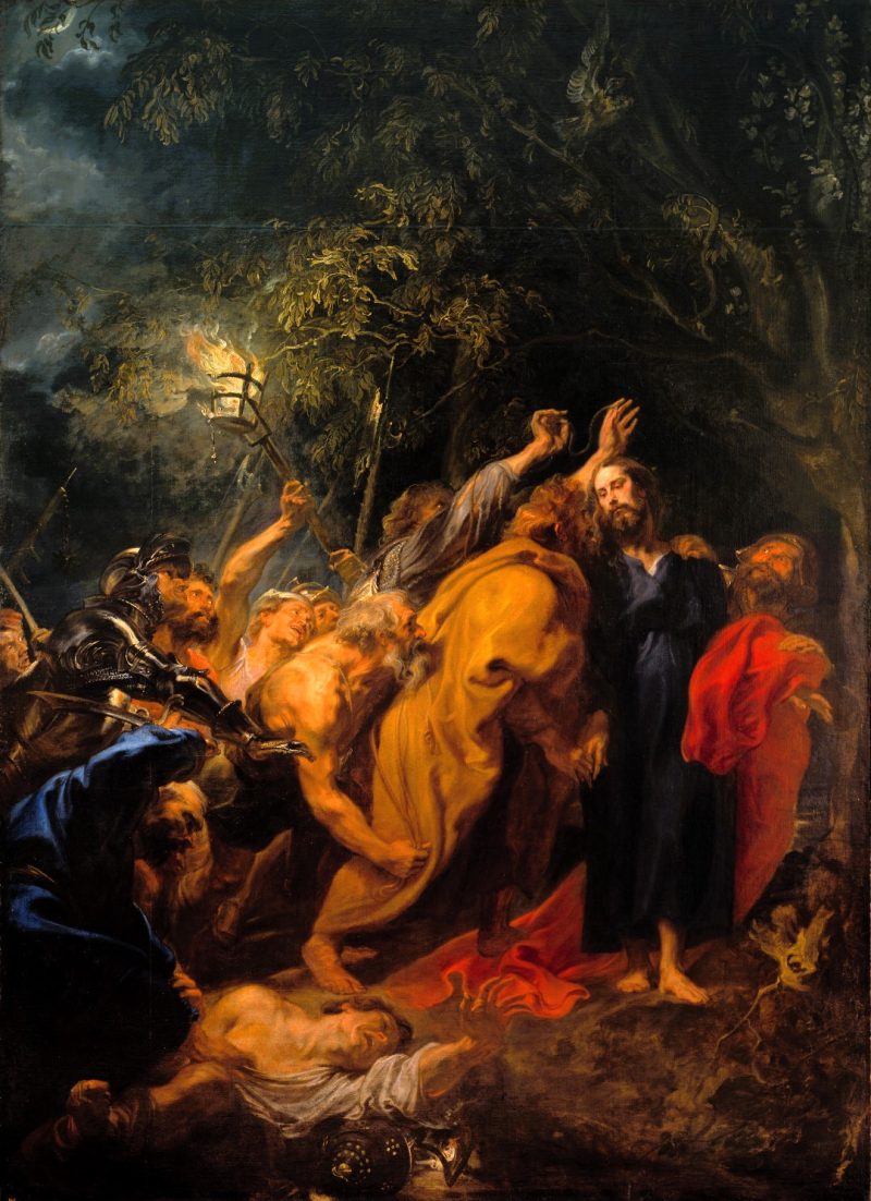 20240505 VI di Pasqua Anthonis_van_Dyck_La cattura di Cristo_R_WS
