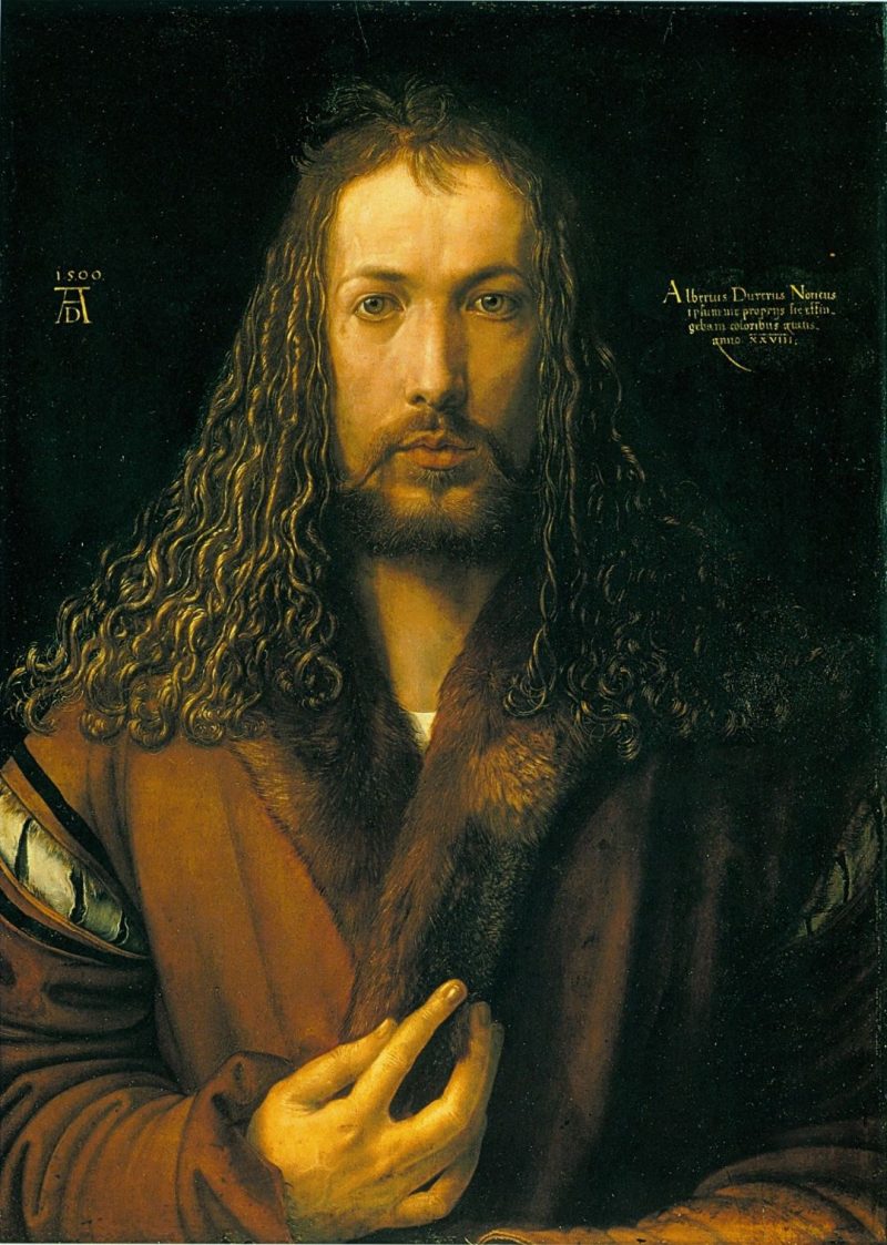 20240707 XIV TO Dürer_Autoritratto con pelliccia