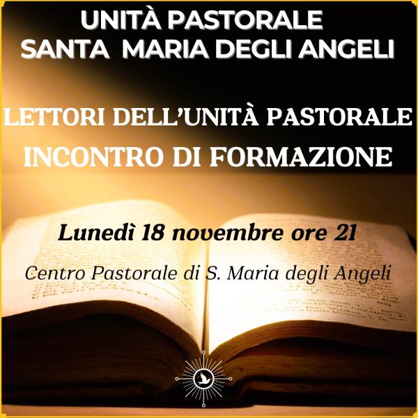 20241113 Formazione lettori Unità Pastorale