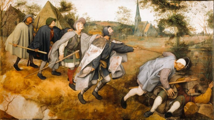 20250302 VIII T.O. Pieter Bruegel il Vecchio, Parabola dei ciechi, 1568