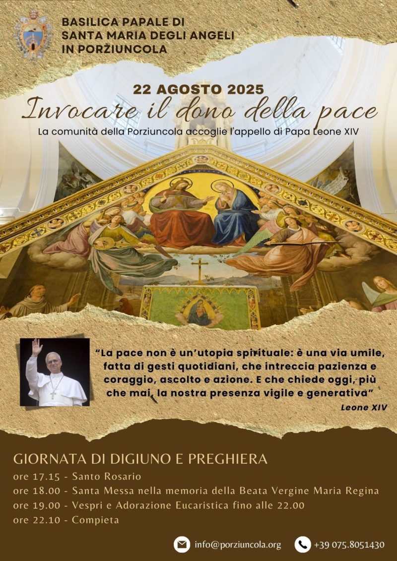 20250821 PREGHIERA PER LA PACE