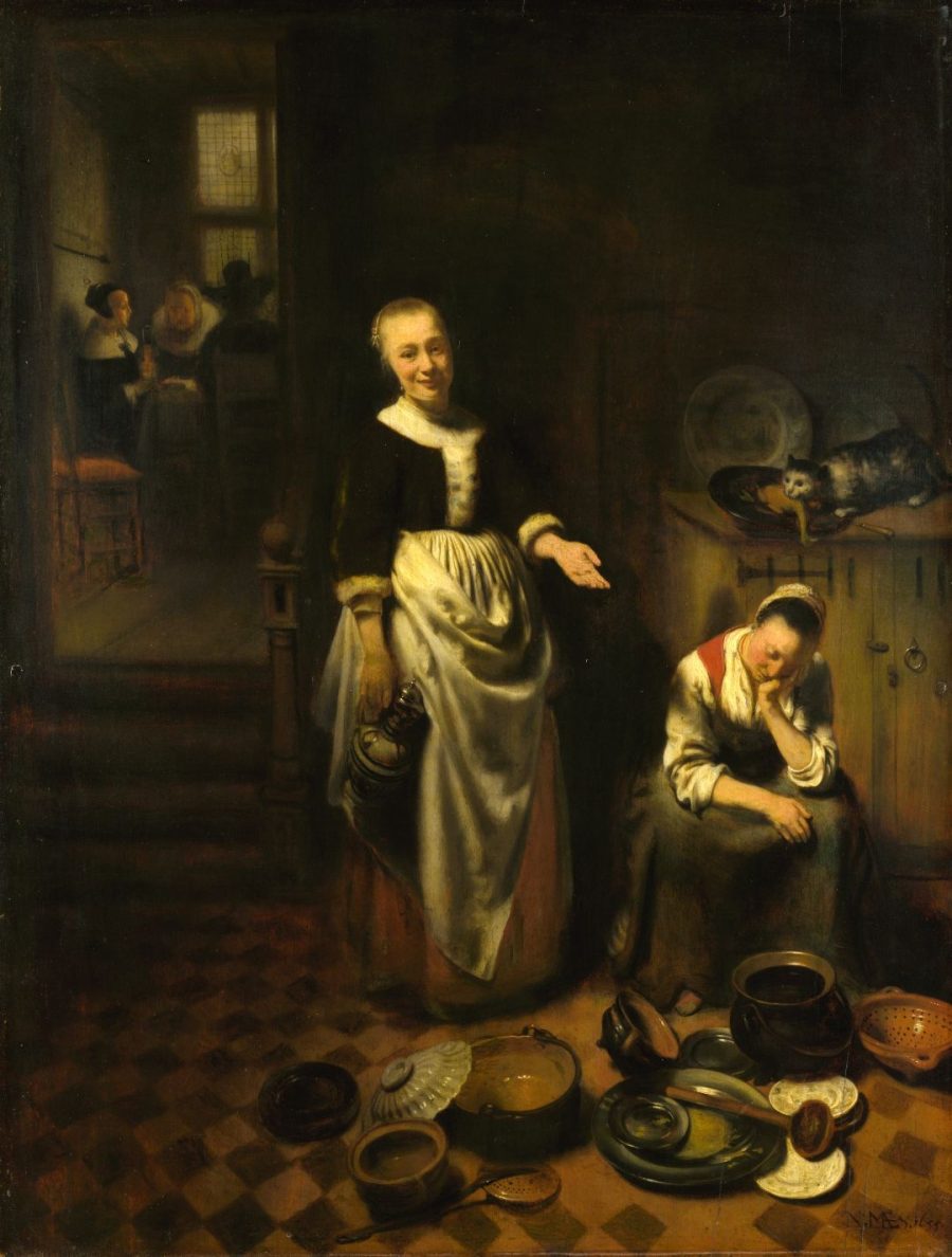 20251005 ANNO C XXVII T.O. Nicolaes Maes, La serva pigra, 1655_R