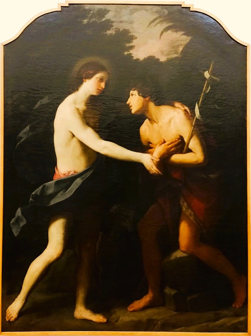 20251214 III di Avvento ANNO A Guido Reni Incontro tra Gesù e San Giovanni Battista