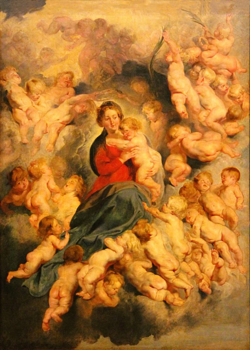 20251225 NATALE DEL SIGNORE_La Vergine e il bambino circondato dai santi innocenti