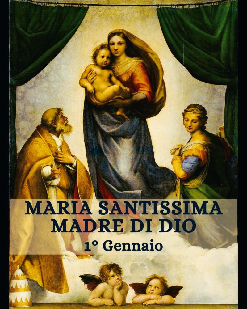 20260101 Maria Santissima Madre di Dio - Madonna Sistina - Raffaello Sanzio - 1