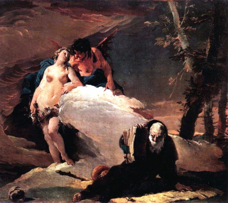 20260222 ANNO A I Quaresima Giovanni Battista Tiepolo, La tentazione di sant’Antonio abate, Pinacoteca di Brera - Milano_WS