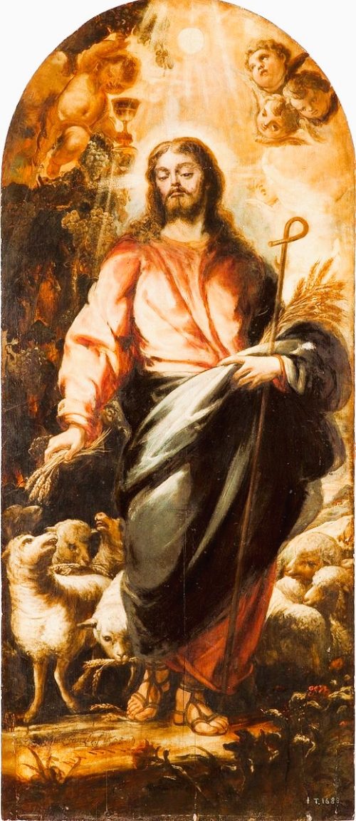 20260426 Lectio Imago IV di Pasqua. Pedro Ruiz González, Buon Pastore, Museo del Prado - Madrid.